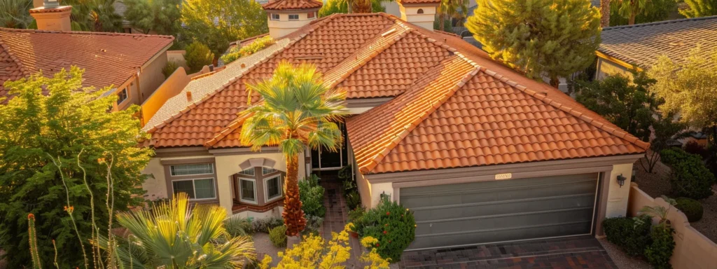 a homeowner interviewing a reputable roofing company specializing in cost-effective clay roof repairs.