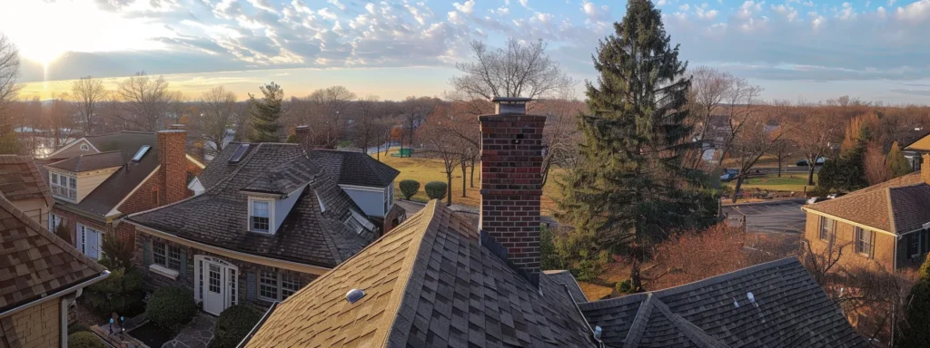 a sturdy, well-maintained roof in west windsor, nj, with clean gutters, proper insulation, and professional inspection, standing strong against potential water damage.